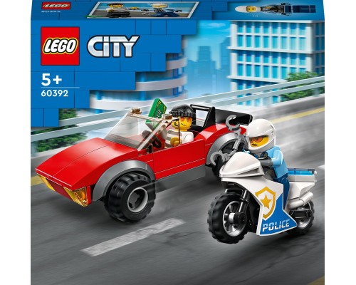 LEGO City Полицейская погоня на мотоцикле и машине (60392)