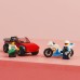 LEGO City Policijas motocikla un automašīnas pakaļdzīšanās (60392)