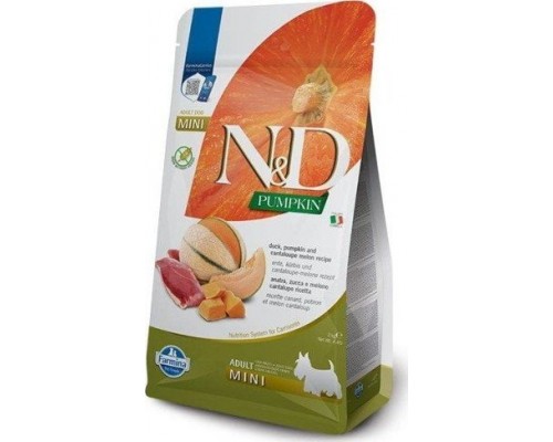 Farmina FARMINA N&D PUMPKIN DOG DUCK PUMPKIN & CANTALOUPE ADULT MINI 2kg
