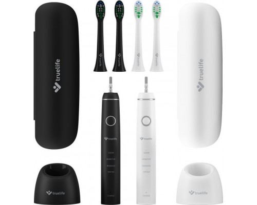 Brush TrueLife SonicBrush Compact Duo Black/White