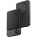 V-TAC Power Bank 10000mAh Grey Magnetyczny 9mm Aluminium, Lightning, LCD, 20W VT-100011