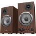 Genius Genius speakeri SP-HF 500B, 2.0, 16W, brązowy, regulacja głośności, drewniane, 40Hz-20kHz