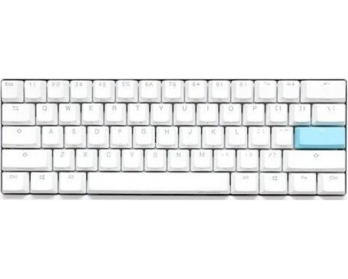 Ducky Ducky One 2 Pro Mini White Edition Gaming Keyboard, RGB LED - Kailh Brown