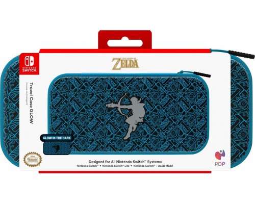 PDP PDP SWITCH Etui na konsole Travel Case Glow - Zelda Sheikah Shoot