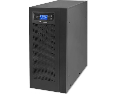 UPS Qoltec charger emergency UPS | On-line | Pure Sine Wave | 6kVA | 4.8kW |LCD | USB