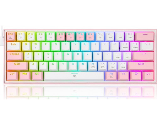 Redragon K617 Fizz  (K617-RGB Pink)