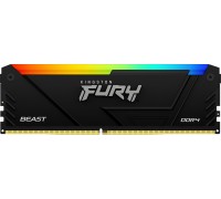 Kingston Fury Beast RGB, DDR4, 8 GB, 3600MHz, CL17 (KF436C17BB2A/8)