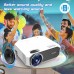 Zenwire Mini WiFi Przenośny Rzutnik Full HD Bluetooth do telefonu 4500 lm 1500:1 HDMI USB LED Zenwire e450s