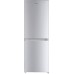 Candy Candy CCG1L314ES Refrigerator, E, Free standing, Combi, Height 144 cm, Fridge net 109 L, Freezer net 48 L, Silver Candy
