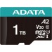 SD  ADATA Premier Pro MicroSDXC 1 TB Class 10 UHS-I/U3 A2 V30 (AUSDX1TUI3V30SA2-RA1)