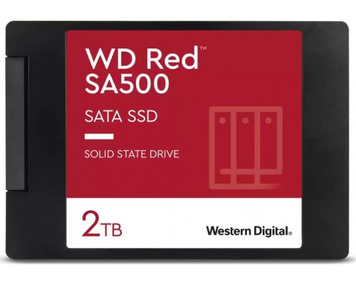 SSD SanDisk Red SA500 2TB 2.5" SATA III (WDS200T2R0A)
