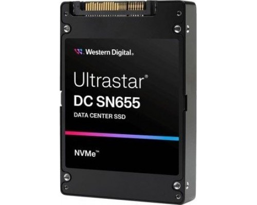 WD SSD Western Digital Ultrastar SN655 WUS5EA138ESP7E1 3.84TB U.3 PCI SE 0TS2458 (DWPD 1)