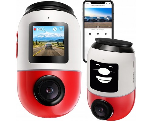 70mai 70mai Dash Cam Omni 64G czerwona