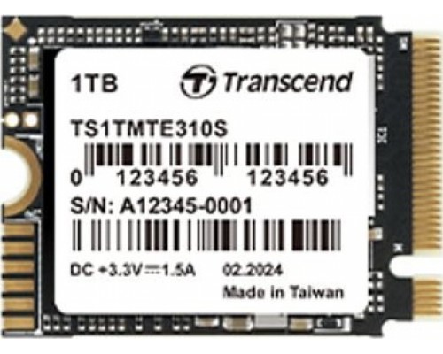 SSD Transcend MTE310S 1TB M.2 2230 PCI-E x4 Gen4 NVMe (TS1TMTE310S)