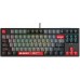 A4Tech A4tech Bloody S87,  Gaming, Mechanical, Wired, Red Switch, CZ/SK, Black
