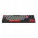 A4Tech A4tech Bloody S87,  Gaming, Mechanical, Wired, Red Switch, CZ/SK, Black