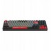 A4Tech A4tech Bloody S87,  Gaming, Mechanical, Wired, Red Switch, CZ/SK, Black