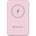 Verbatim Verbatim Charge 'n' Go Magnetic Wireless 10000mAh USB-C PD 3.0 Pink