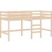 vidaXL Rama łóżka for children, z drabinką, 90x190 cm, sosnowe drewno