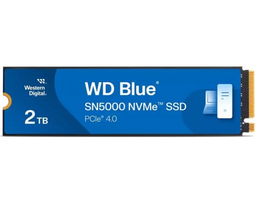 SSD SanDisk Blue SN5000 2TB M.2 2280 PCI-E x4 Gen4 NVMe (WDS200T4B0E)