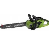 Greenworks 40V pilarka łańcuchowa 40 cm Greenworks GD40CS18K2X zestaw ładowarka + 2x aku 2Ah