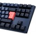 Ducky One 3 Cosmic Blue TKL Gaming Keyboard, RGB LED - MX-Ergo-Clear