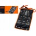 Black+Decker BLACK+DECKER Mechanic Set with Roll Bag 76 Piece Tool Set (Black/Orange)
