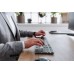 Cherry KW X ULP klawiatura USB + RF Wireless + Bluetooth QWERTY Amerykański międzynarodowy Czarny
