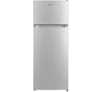 Candy Candy | Refrigerator | CDG1S514ES | Energy efficiency class E | Free standing | Double Door | Height 142.8 cm | Fridge net capacity 170 L | Freezer net capacity 41 L | 41 dB | Silver