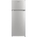 Candy Candy | Refrigerator | CDG1S514ES | Energy efficiency class E | Free standing | Double Door | Height 142.8 cm | Fridge net capacity 170 L | Freezer net capacity 41 L | 41 dB | Silver