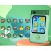 Xrec Aparat Cyfrowy 48mp Kamera 1080p Dla Dziecka Gry Latarka Mp3 Budzik Telefon / Bls-i9 / Green Dinozaur