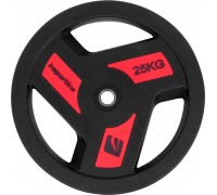 inSPORTline rubberized Herk 25kg 30mm - 9205