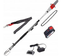 Ikra Mogatec IKRA ICPS2020 PODKRZESYWARKA PIŁA PILARKA PRZECINARKA AKUMULATOROWA NA WYSIĘGNIKU DO DREWNA GAŁĘZI 20 cm / 20 V 2,0 Ah PREMIUM OB-IKRICPS2020 EWIMAX - OFICJALNY DYSTRYBUTOR - AUTORYZOWANY DEALER IKRA