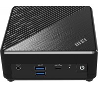 Komputer MSI MSI Cubi N ADL-006DE Intel N N200 4 GB DDR4-SDRAM 128 GB SSD Windows 11 Pro Mini PC Black
