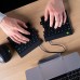 R-GO Tools R-Go Tools Ergonomiczna R-Go Split Break klawiatura, z oprogramowaniem do robienia przerw, QWERTZ (DE), Bluetooth, czarna