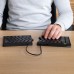 R-GO Tools R-Go Tools Ergonomiczna R-Go Split Break klawiatura, z oprogramowaniem do robienia przerw, QWERTZ (DE), Bluetooth, czarna