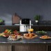 AEG AEG AF6-1-4ST, Hot air fryer, 3.5 L, 80 °C, 200 °C, Single, Black, Stainless steel