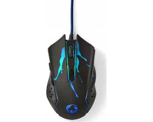 Nedis Nedis GMWD210BK Po prawej stronie USB Typu-A Optyczny 3600 DPI