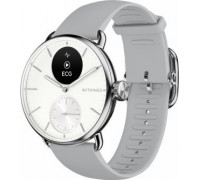 Smartwatch Withings Withings Scanwatch 2 - zegarek z funkcją EKG, pomiarem pulsu i SPO2 oraz mierzeniem aktywności fizycznej i snu (38mm, white)