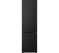 LG LG | Refrigerator | GBV5240CEP | Energy efficiency class C | Free standing | Combi | Height 203 cm | No Frost system | Fridge net capacity 277 L | Freezer net capacity 110 L | Display | 35 dB | Matte Black