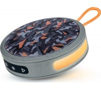 BigBen Big Ben Bluetooth Party Nano Podświetlenie 15W Camo Gray Orange