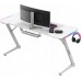Gaming galds Huzaro Gaming galds Gamingowe Komputerowe Huzaro Hero 3.3 White Rgb + Podkładka Xxl
