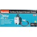 Makita ODKURZACZ AKUMULATOROWY PLECAKOWY 2 L 40V XGT 0*AH