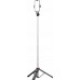 Selfie nūjiņa Hurtel Selfie nūjiņa WC13YDS teleskopisks tripods 1.3m ar dubulto lampu un turētāju telefonam - black
