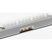 Glorious GMMK 3 Pro HE Wireless 75 % Custom Gaming-  Pre-Built, ANSI (US), Fox HE Switches, Silver