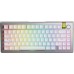 Glorious GMMK 3 Pro HE Wireless 75 % Custom Gaming-  Pre-Built, ANSI (US), Fox HE Switches, Silver