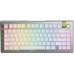 Glorious GMMK 3 Pro HE Wireless 75 % Custom Gaming-  Pre-Built, ANSI (US), Fox HE Switches, Silver