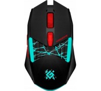 Defender bezprzewodowa Defender HORRODINE GM-237 optyczna 3200dpi czarna RGB AKUMULATOR 6 przycisków Gaming