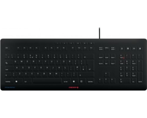Cherry CHERRY JK-8502GB-2 klawiatura Uniwersalne USB QWERTY angielski brytyjski Czarny