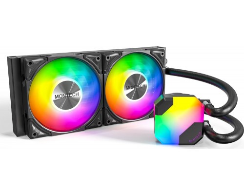 Montech Hyper Flow ARGB AIO, Black 240 mm